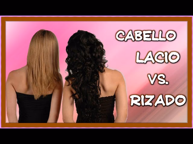 ¿Qué tipo de cabello es liso pero ondulado?