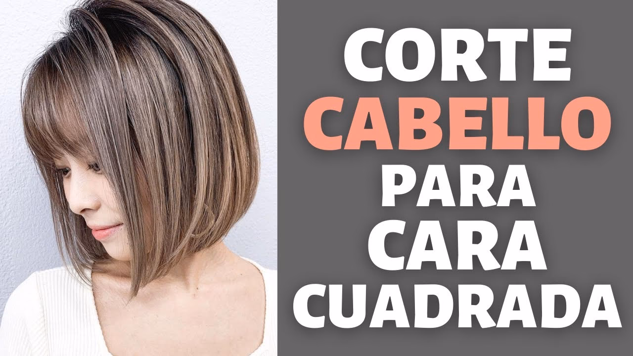 ¿Qué peinado queda mejor en una cara cuadrada?