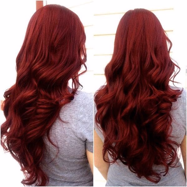 ¿Qué tipos de tinte rojo hay para el cabello?