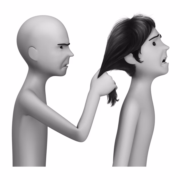 ¿Cómo se llama cuando te gusta tirar del pelo?