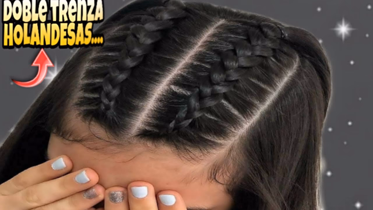 ¿Cómo hacer una trenza en medio de la cabeza?