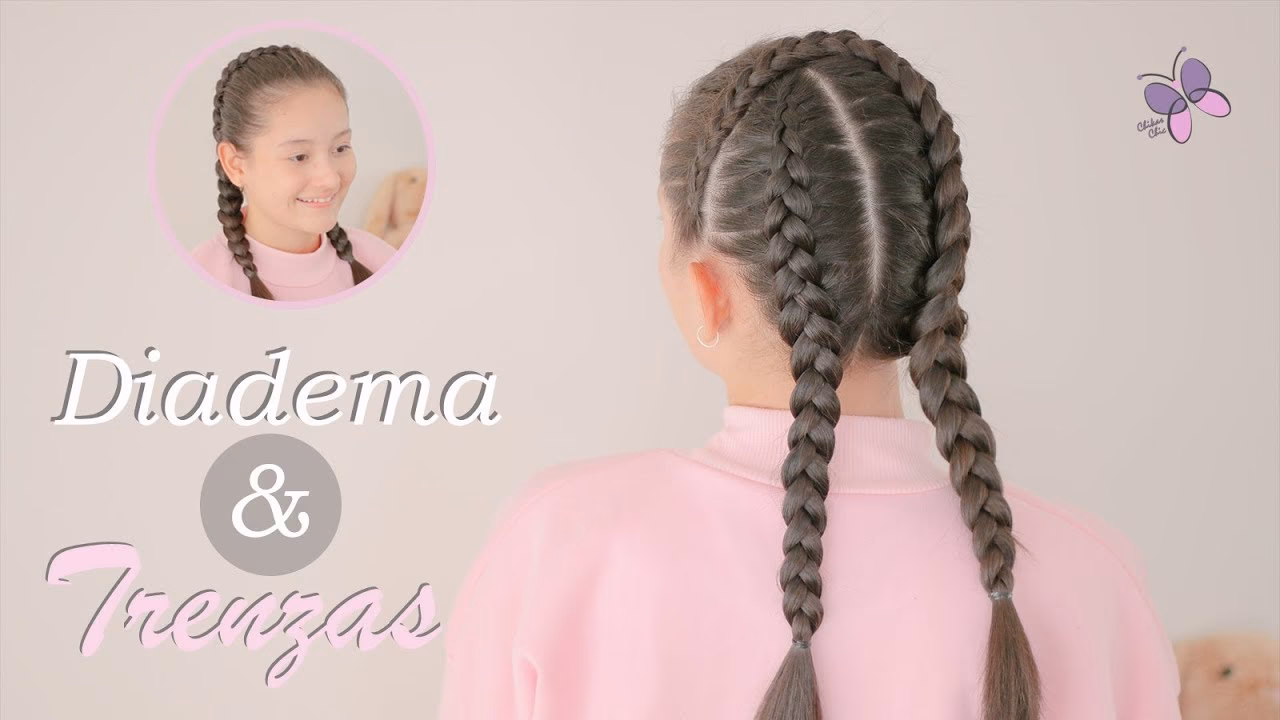 ¿Cómo hacerte trenzas tu misma en todo el pelo?