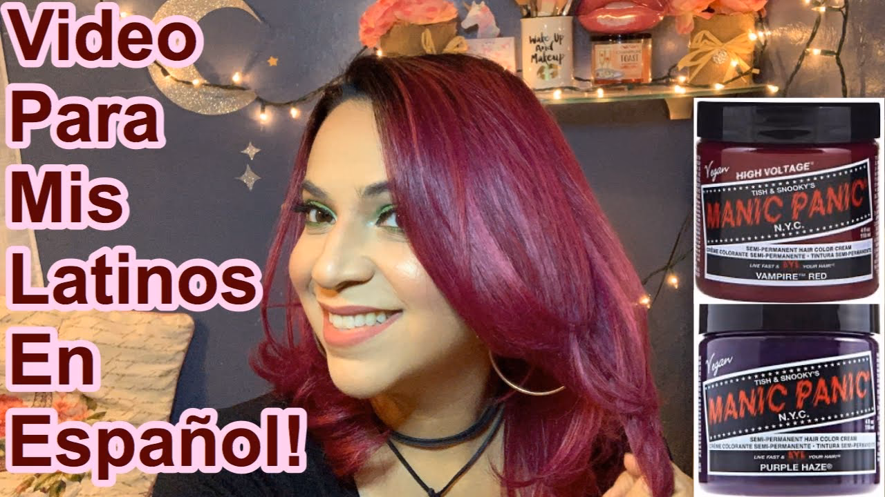 ¿Qué tintes mezclar para obtener un rojo vino?