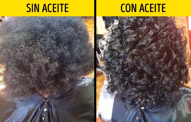 ¿Cómo se quita el aceite de oliva del cabello?