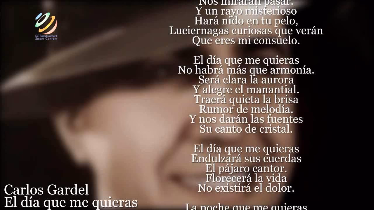 ¿Cuál es la historia detrás de la canción "El día que me quieras"?